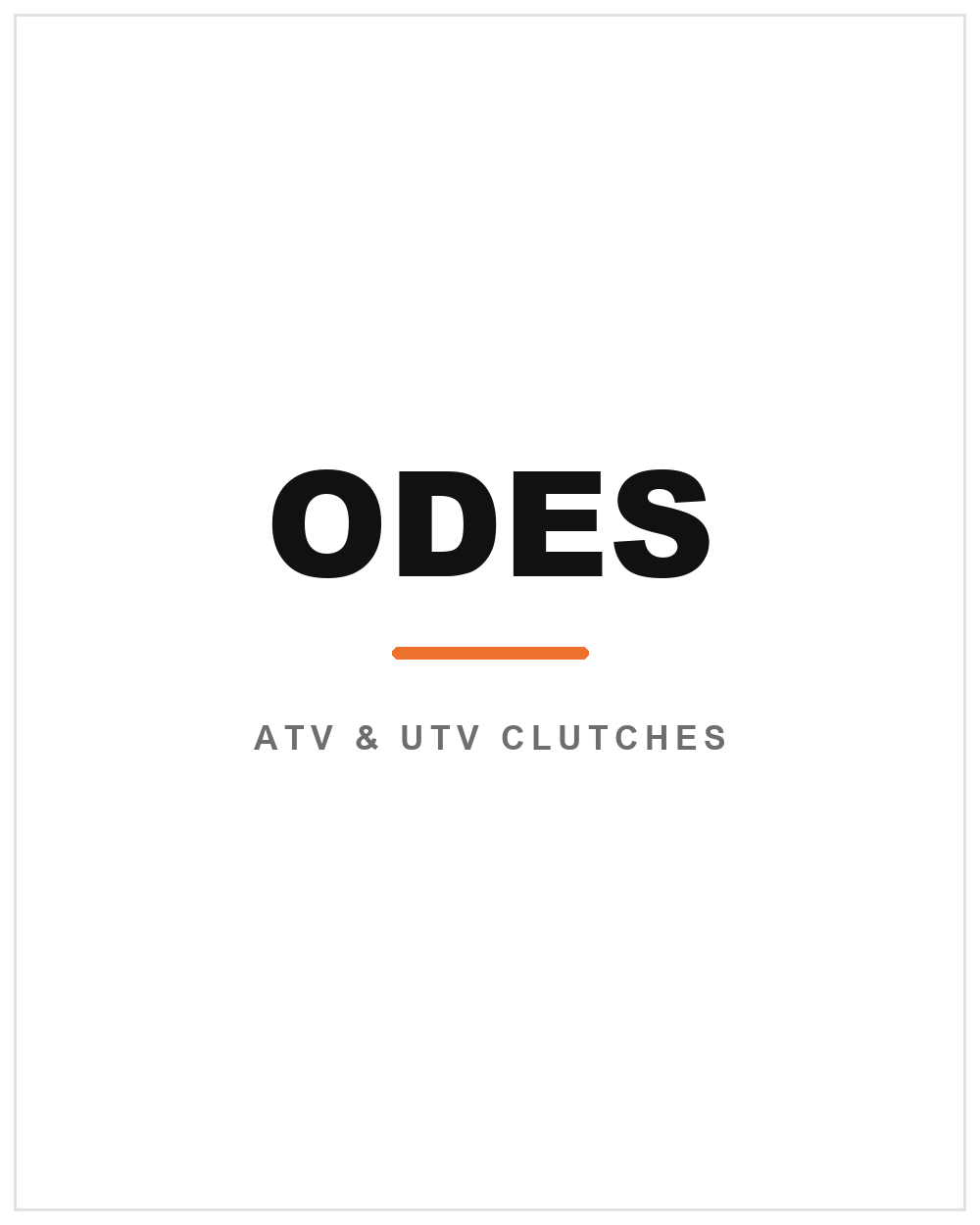 ODES brand logo